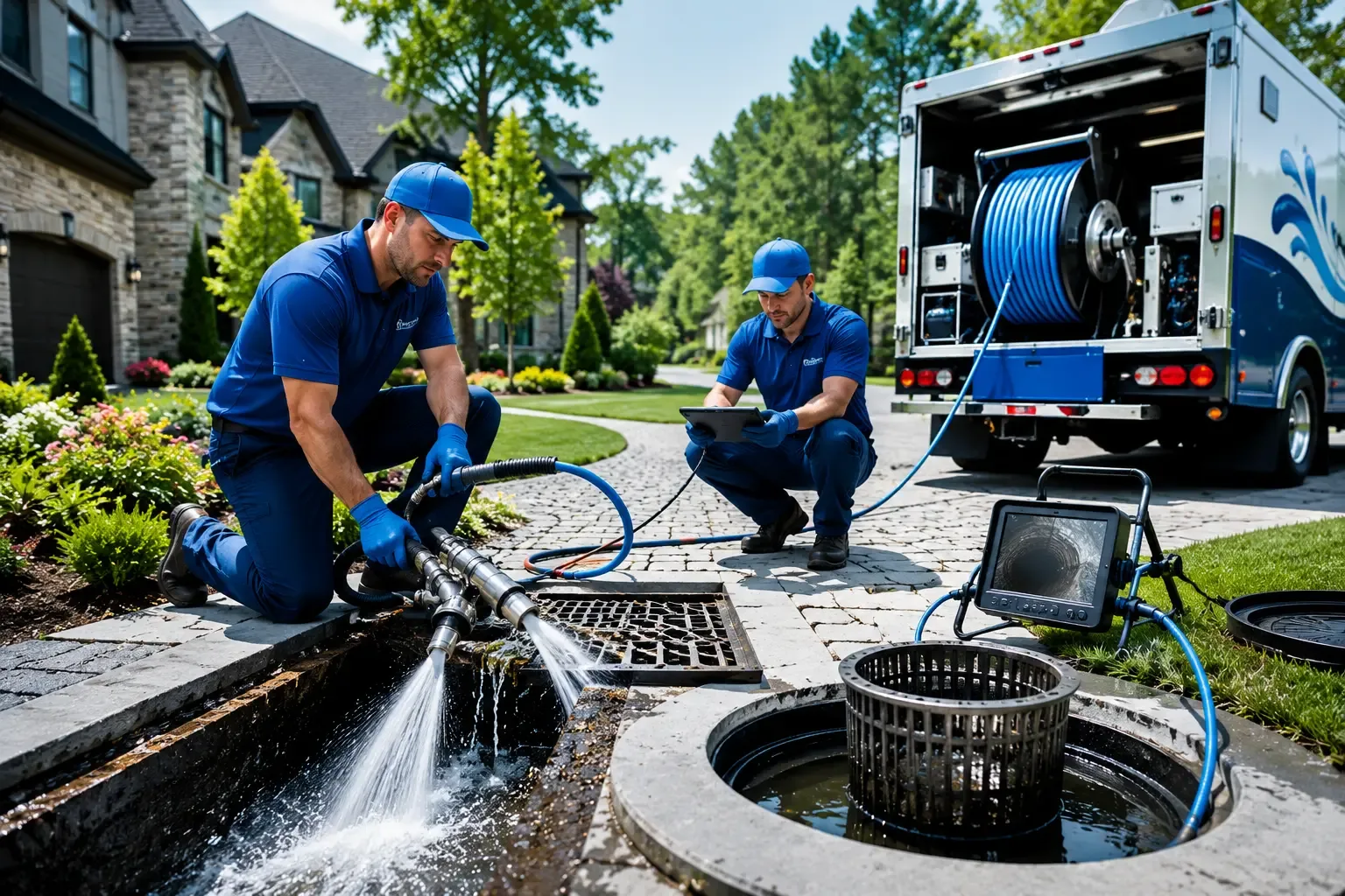 Local outdoor drain cleaning professionals in Marlboro, NJ