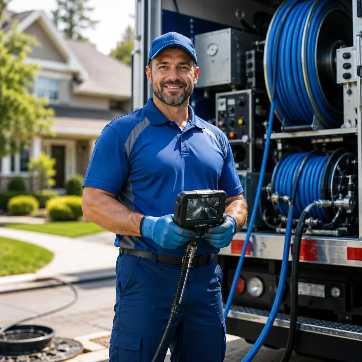 Local outdoor drain cleaning specialists in Marlboro, NJ